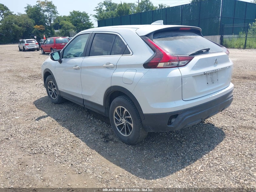 Vin: ja4atuaa9nz013269, lot: 46209574, mitsubishi eclipse cross es s-awc 20223