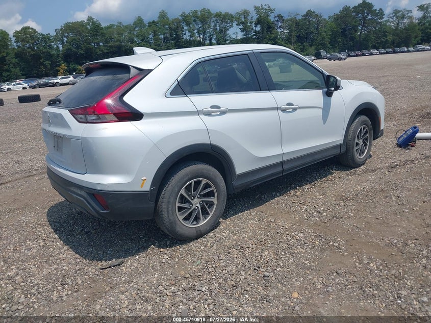 Vin: ja4atuaa9nz013269, lot: 46209574, mitsubishi eclipse cross es s-awc 20224