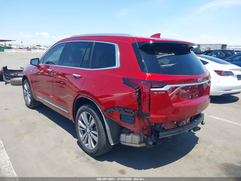 Vin: 1gykpers9sz138022, lot: 46209577, cadillac xt6 fwd premium luxury 20253