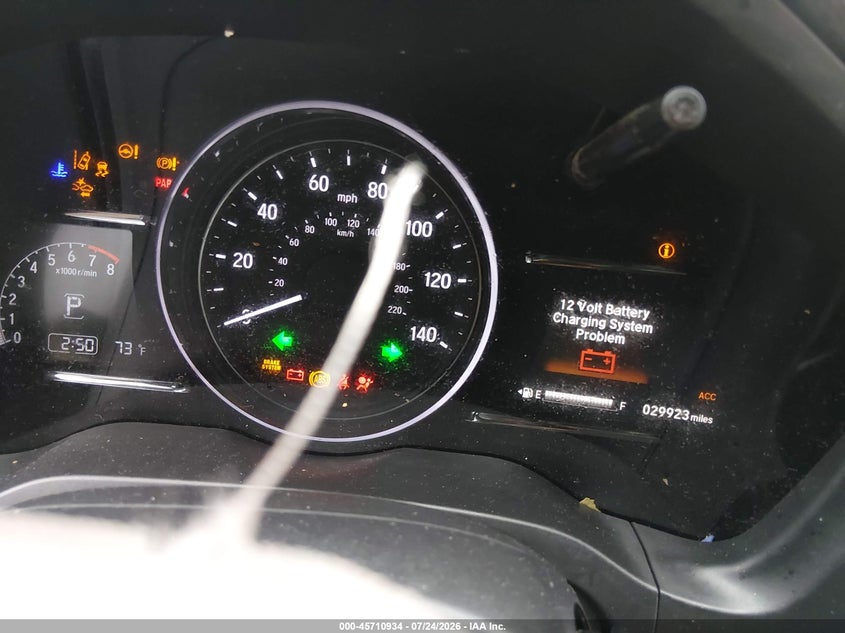 HONDA HR-V 2022 VIN 3CZRU5H57NM733931