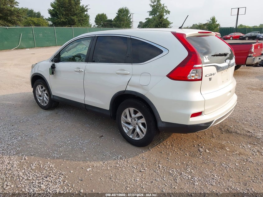 Vin: 5j6rm4h54fl027075, lot: 46209596, honda cr-v ex 20153