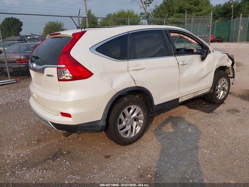 Vin: 5j6rm4h54fl027075, lot: 46209596, honda cr-v ex 20154