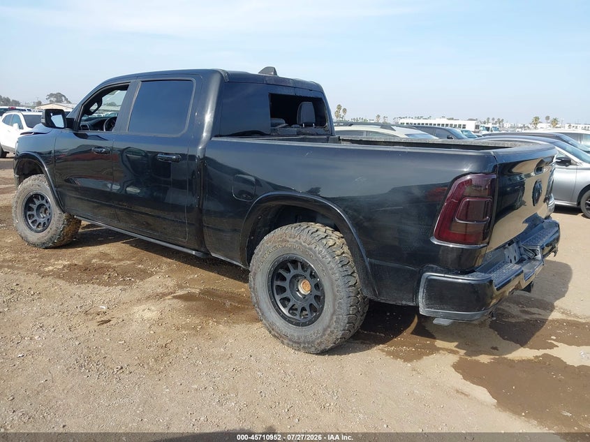 Vin: 1c6srfrtxmn793791, lot: 46209608, ram 1500 laramie  4x4 6'4 box 20213