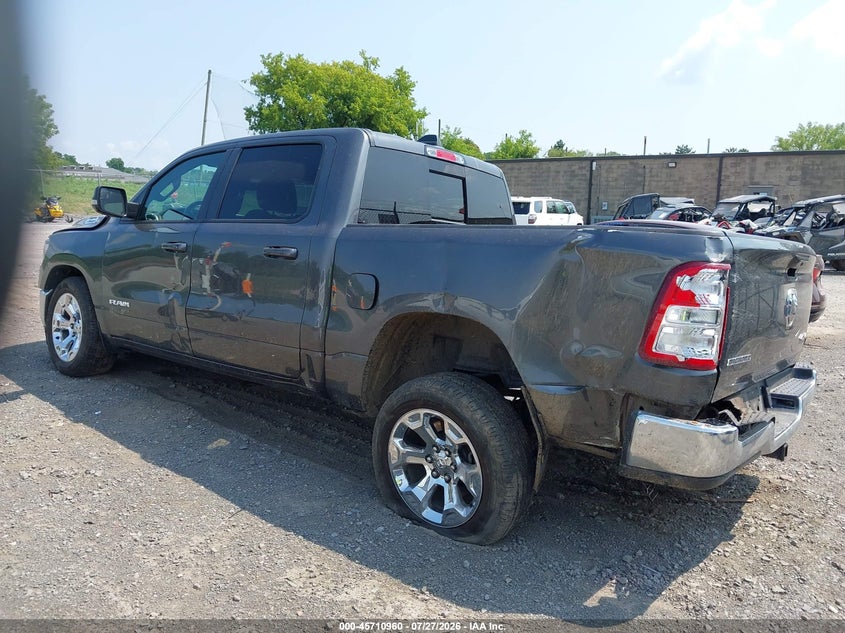 Vin: 1c6rrffg6nn327587, lot: 46209616, ram 1500 big horn  4x4 5'7 box 20223