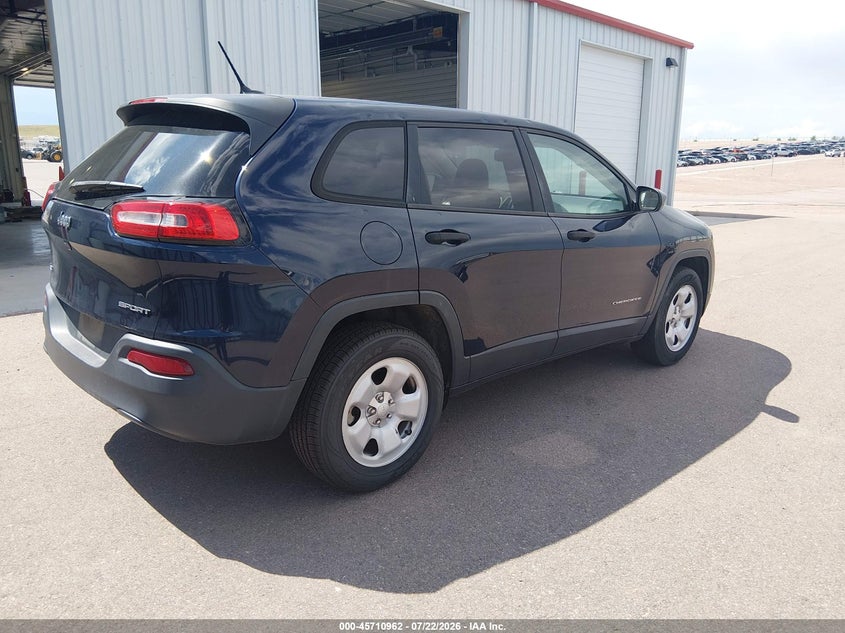 Vin: 1c4pjmab5gw313894, lot: 46209618, jeep cherokee sport 20164