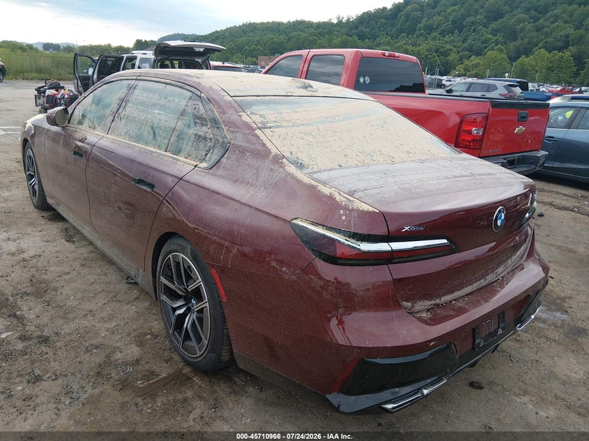 Vin: wba33ej08rcs02903, lot: 46209622, bmw 760i xdrive 20243