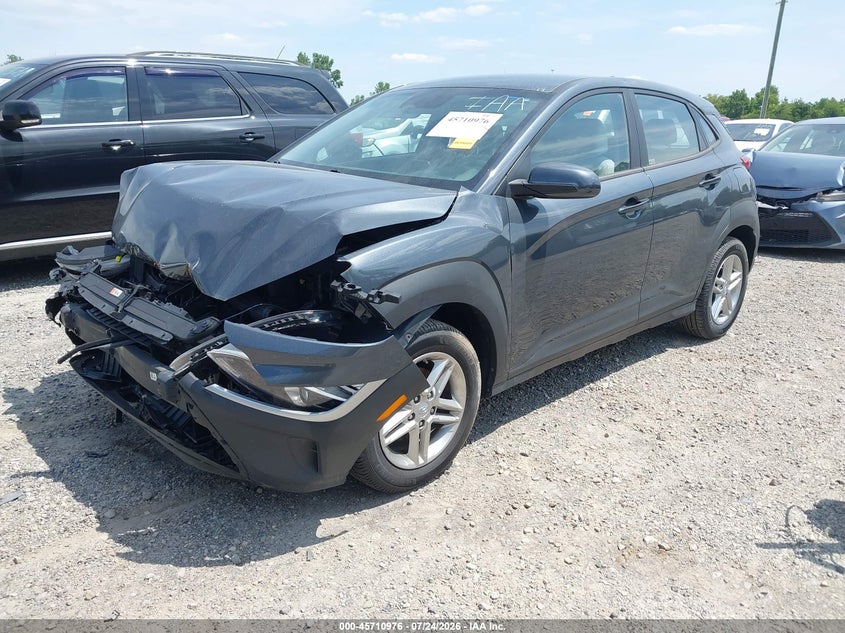 2022 HYUNDAI KONA auction photo 2
