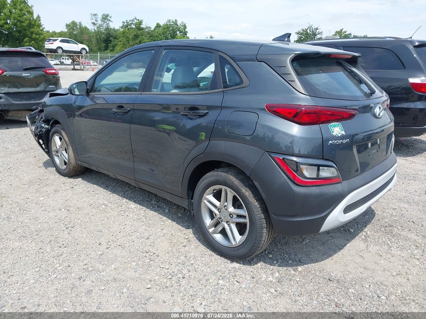 2022 HYUNDAI KONA auction photo 3