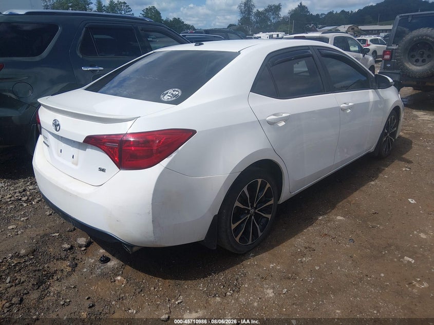 2018 TOYOTA COROLLA SEDAN 1.8L I-4 DOHC, VVT, 132HP