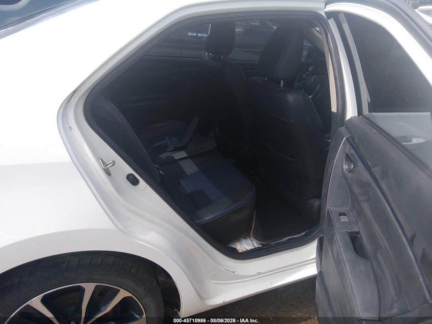 2018 TOYOTA COROLLA SEDAN 1.8L I-4 DOHC, VVT, 132HP