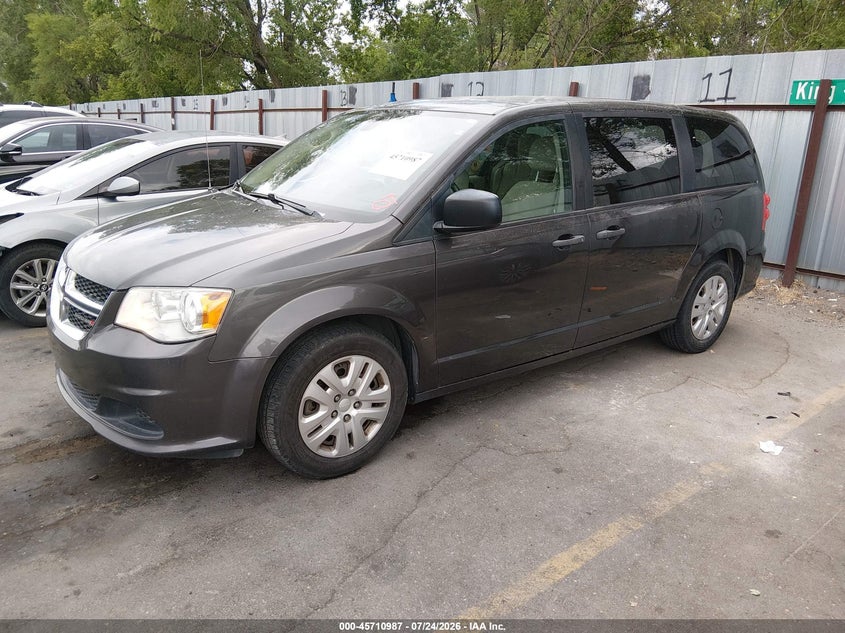 Vin: 2c4rdgbgxkr698642, lot: 46209643, dodge grand caravan se 20192