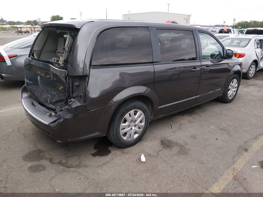 Vin: 2c4rdgbgxkr698642, lot: 46209643, dodge grand caravan se 20194