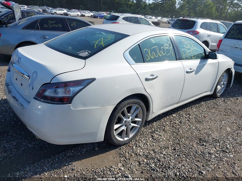 Vin: 1n4aa5ap0cc835924, lot: 46209651, nissan maxima 3.5 s 20124