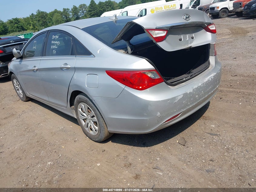 Vin: 5npeb4ac8bh296875, lot: 46209655, hyundai sonata gls 20113