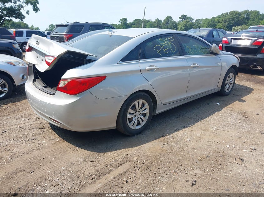 Vin: 5npeb4ac8bh296875, lot: 46209655, hyundai sonata gls 20114