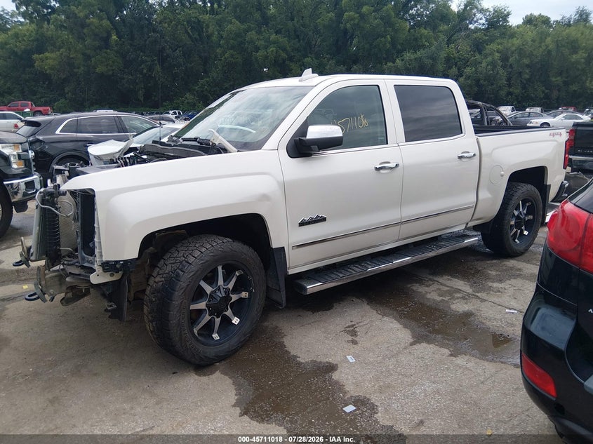 Vin: 3gcuktec5fg121031, lot: 46209674, chevrolet silverado 1500 high country 20152