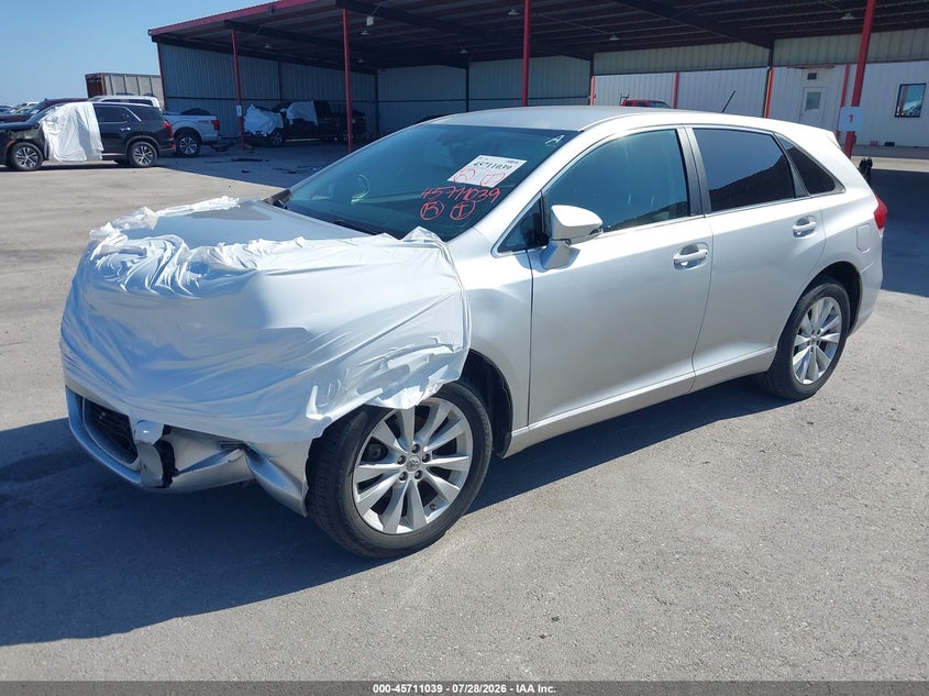 Vin: 4t3za3bb0du075173, lot: 46209695, toyota venza le 20132