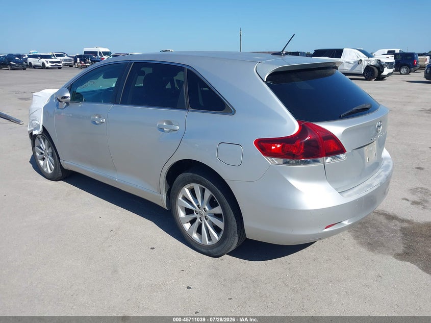 Vin: 4t3za3bb0du075173, lot: 46209695, toyota venza le 20133