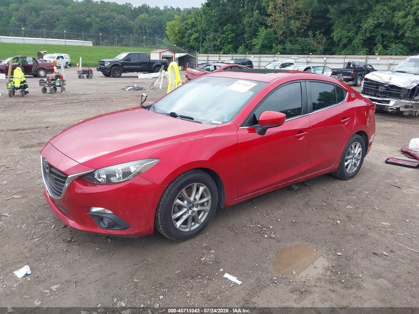 Vin: jm1bm1w78f1232873, lot: 46209698, mazda mazda3 i grand touring 20152
