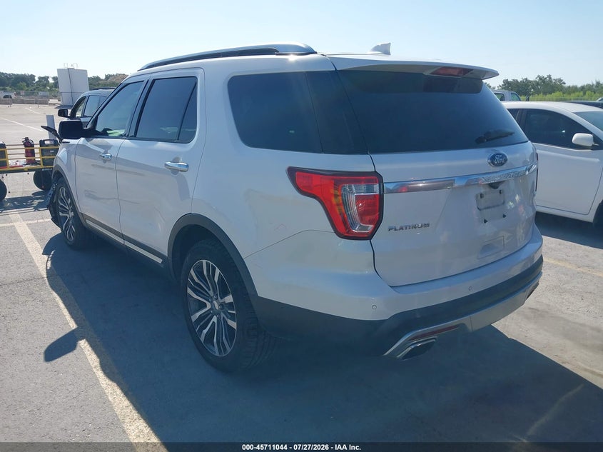 Vin: 1fm5k8ht8ggd12769, lot: 46209699, ford explorer platinum 20163