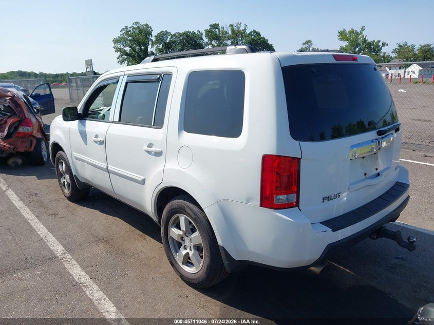 Vin: 5fnyf4h75bb007508, lot: 46209702, honda pilot ex-l 20113