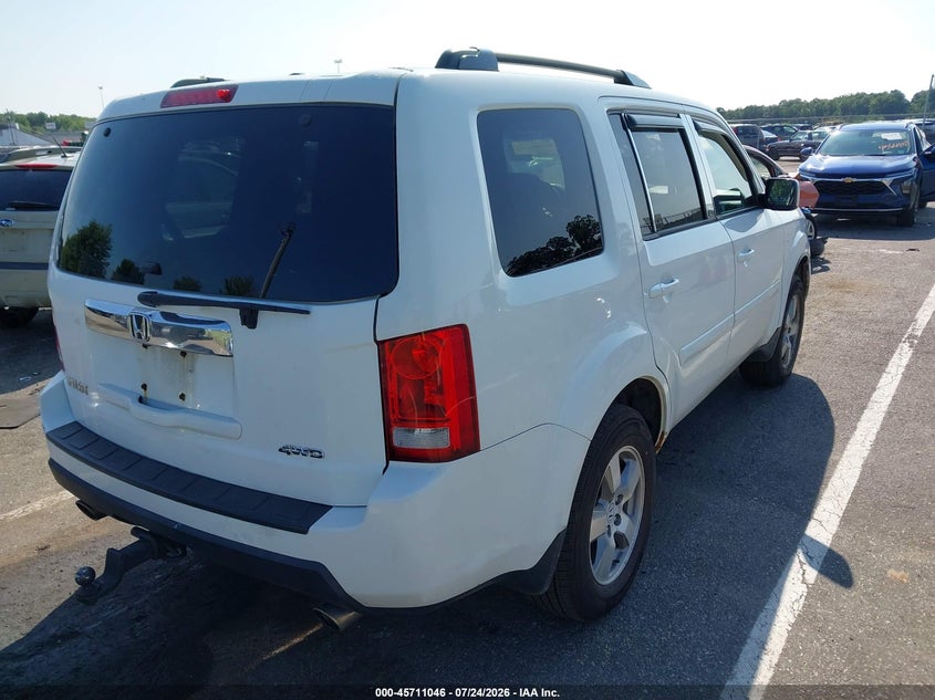 Vin: 5fnyf4h75bb007508, lot: 46209702, honda pilot ex-l 20114