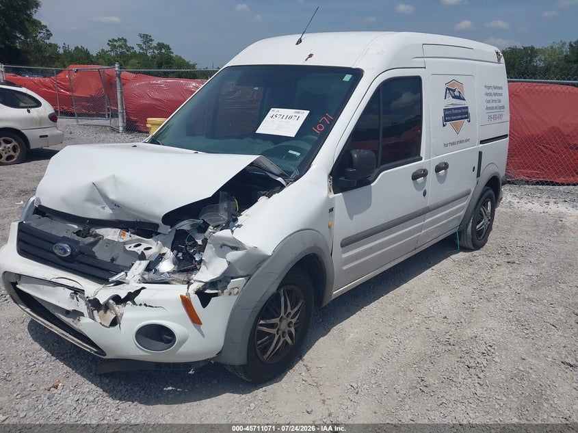 Vin: nm0ls7bn1ct102206, lot: 46209727, ford transit connect xlt 20122