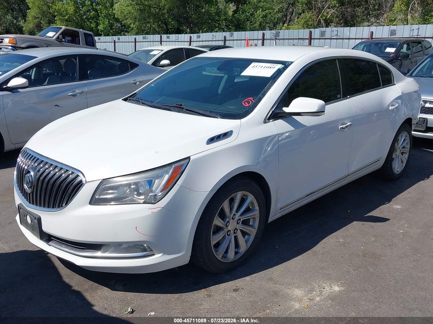 Vin: 1g4gb5g38ff119972, lot: 46209745, buick lacrosse leather 20152