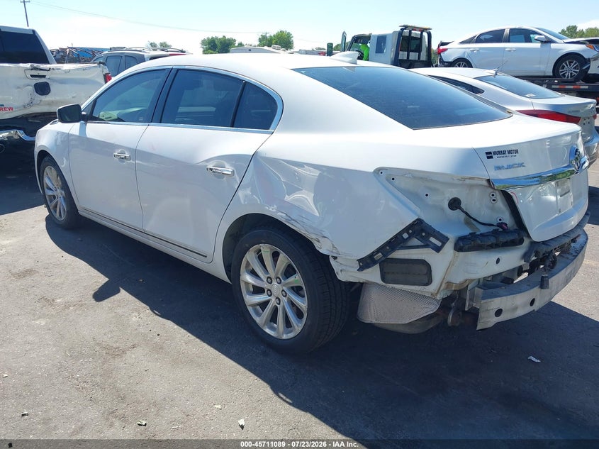 Vin: 1g4gb5g38ff119972, lot: 46209745, buick lacrosse leather 20153