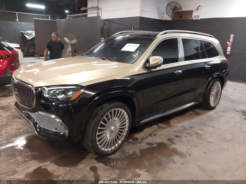 Vin: 4jgff8hb6pa960436, lot: 46209759, mercedes-benz maybach gls 600 4matic 20232