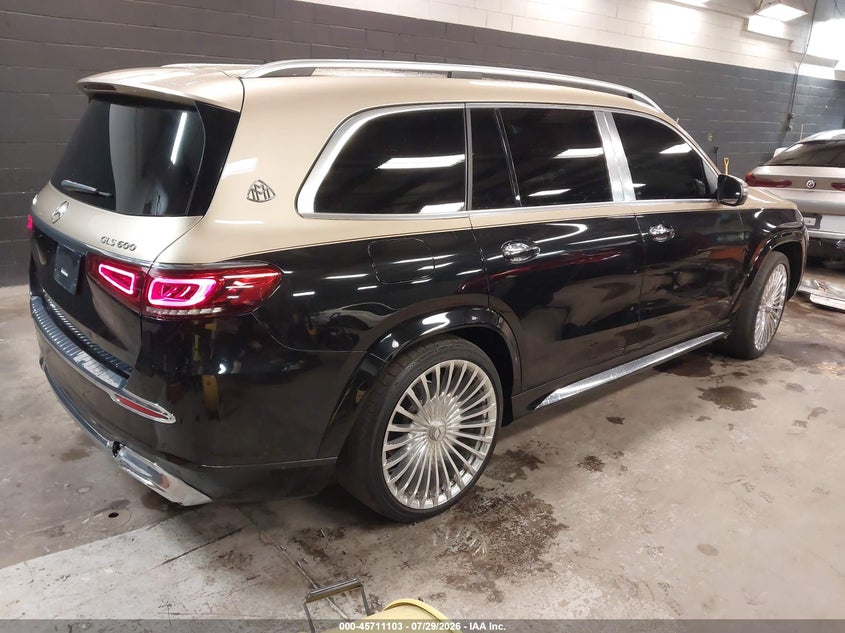 Vin: 4jgff8hb6pa960436, lot: 46209759, mercedes-benz maybach gls 600 4matic 20234
