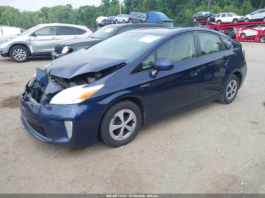 Vin: jtdkn3du1d0351014, lot: 46209783, toyota prius two 20132