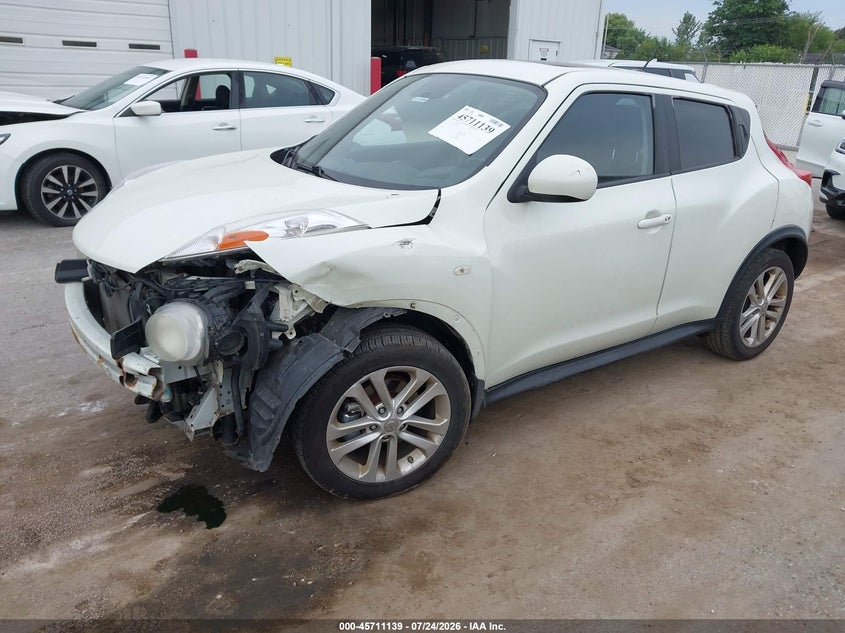 Vin: jn8af5mv8ct121355, lot: 46209795, nissan juke sv 20122