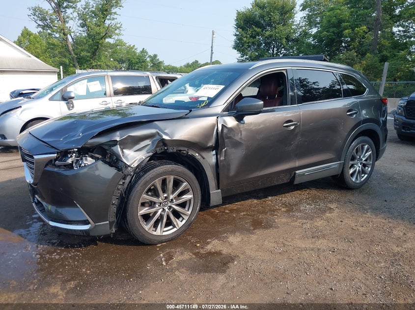 Vin: jm3tcbey3j0211586, lot: 46209805, mazda cx-9 signature 20182