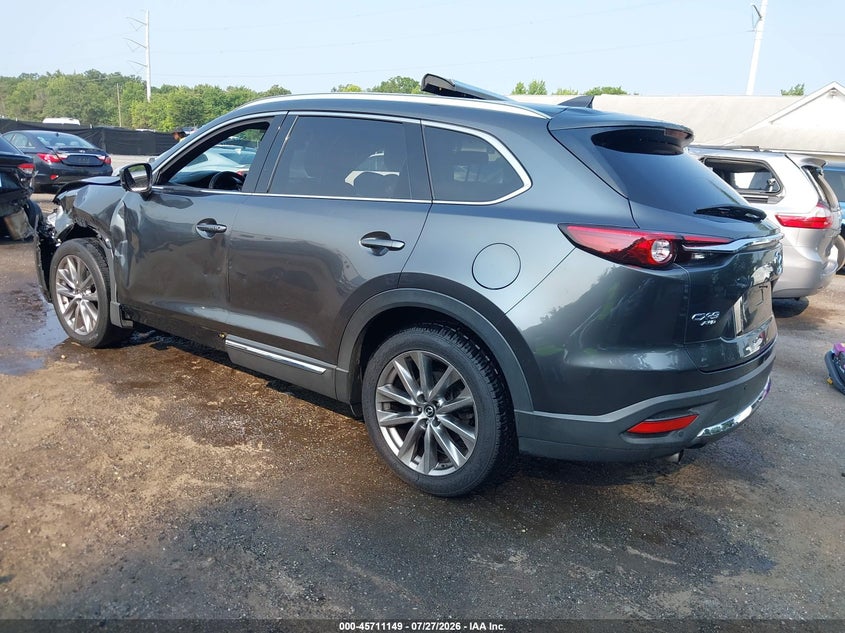 Vin: jm3tcbey3j0211586, lot: 46209805, mazda cx-9 signature 20183