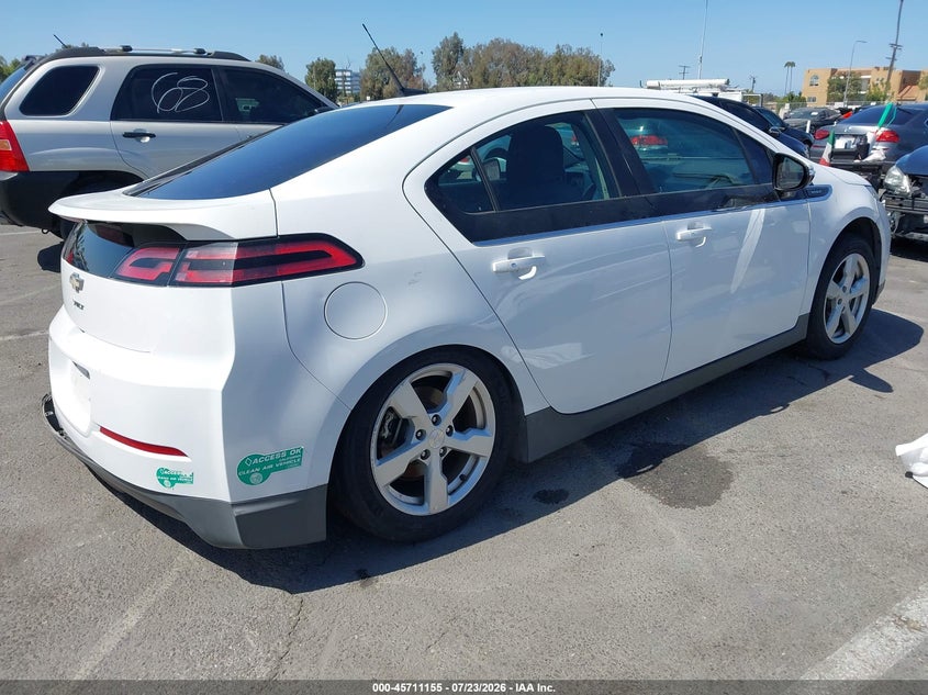 Vin: 1g1re6e42du141425, lot: 46209811, chevrolet volt 20134