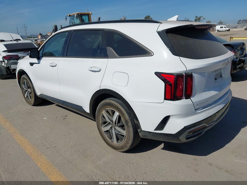 Vin: 5xyrl4lc9pg167442, lot: 46209836, kia sorento s 20233