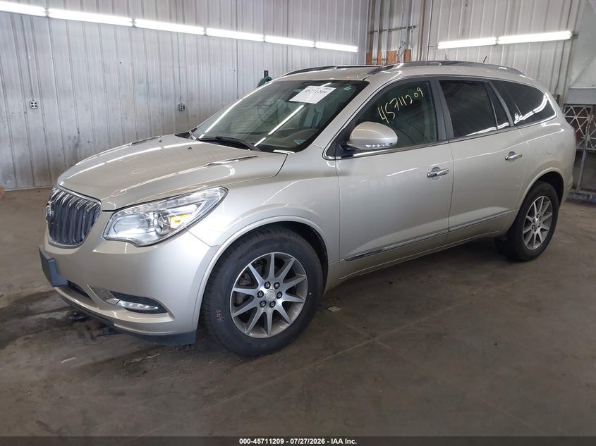 Vin: 5gakvbkd5ej239939, lot: 46209865, buick enclave leather 20142