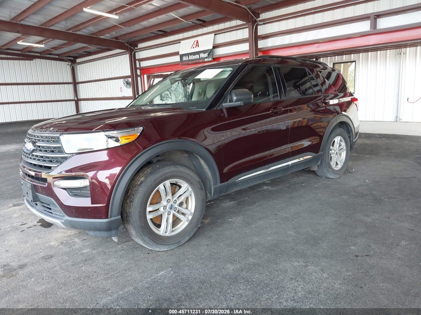 Vin: 1fmsk7dh5nga72236, lot: 46209887, ford explorer xlt 20222
