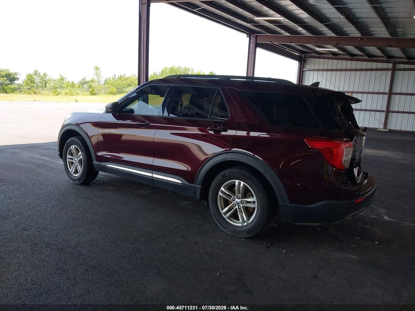 Vin: 1fmsk7dh5nga72236, lot: 46209887, ford explorer xlt 20223