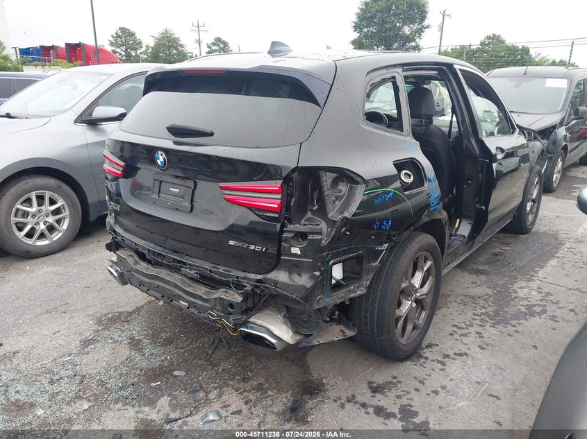 Vin: 5ux43dp03n9l39665, lot: 46209892, bmw x3 sdrive30i 20224