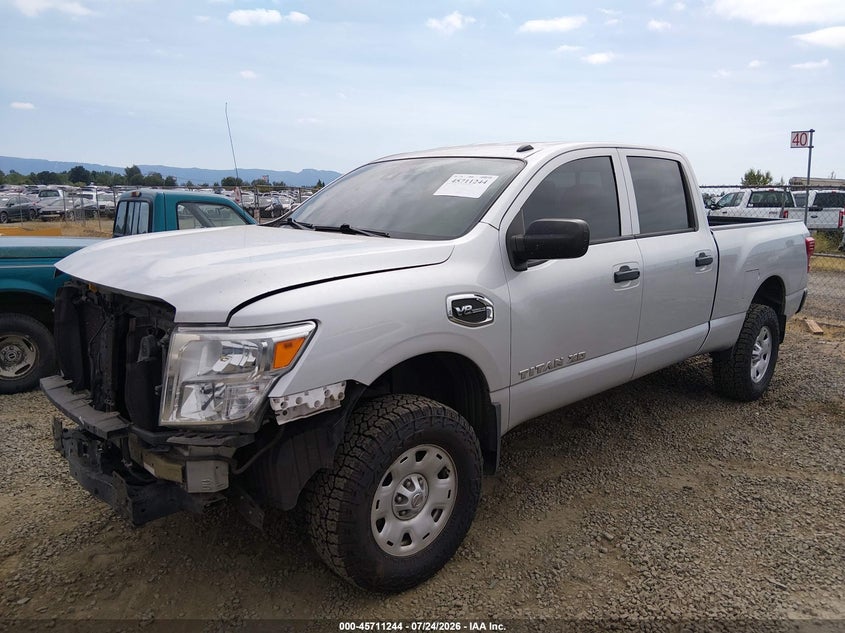 Vin: 1n6aa1fa5mn500135, lot: 46209900, nissan titan xd s 4x4 20212