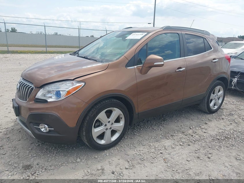 Vin: kl4cjbsb9gb519335, lot: 46209904, buick encore convenience 20162