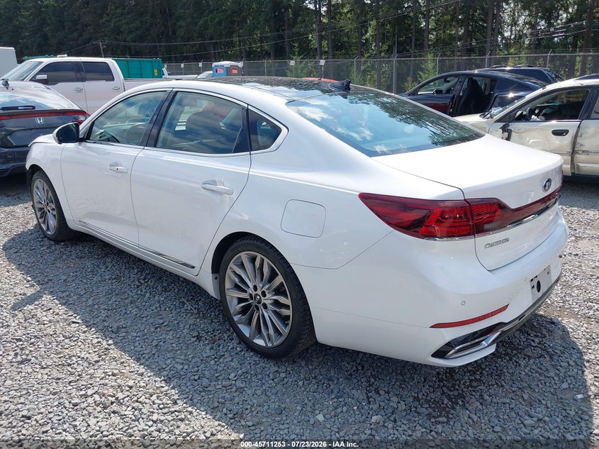 Vin: knalc4j11l5230220, lot: 46209909, kia cadenza limited 20203