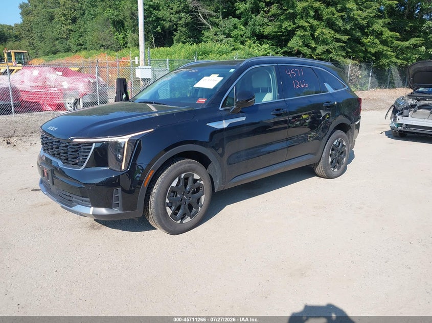 Vin: 5xyrldjc9rg298585, lot: 46209922, kia sorento s 20242
