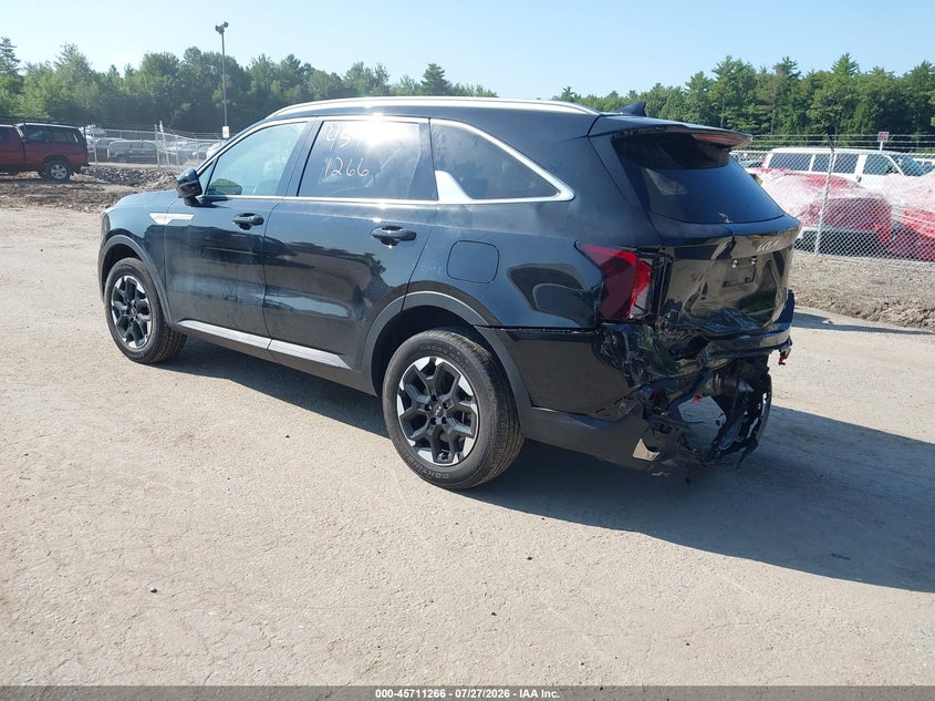 Vin: 5xyrldjc9rg298585, lot: 46209922, kia sorento s 20243