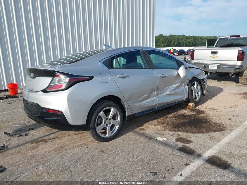 Vin: 1g1rc6s59hu183843, lot: 46209923, chevrolet volt lt 20174