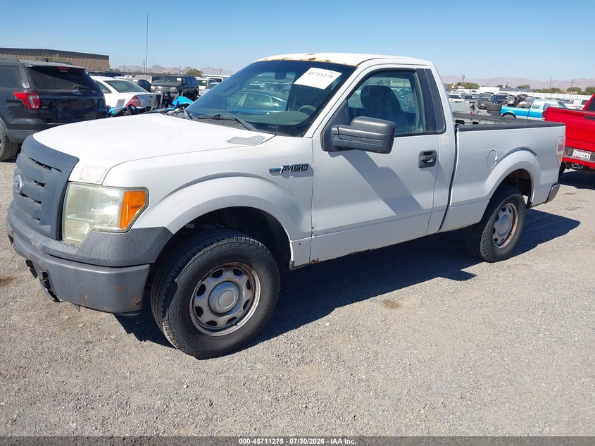 Vin: 1ftmf1cw3akb35498, lot: 46209932, ford f-150 stx/xl/xl w/mid-box prep/xlt/xlt w/mid-box prep 20102