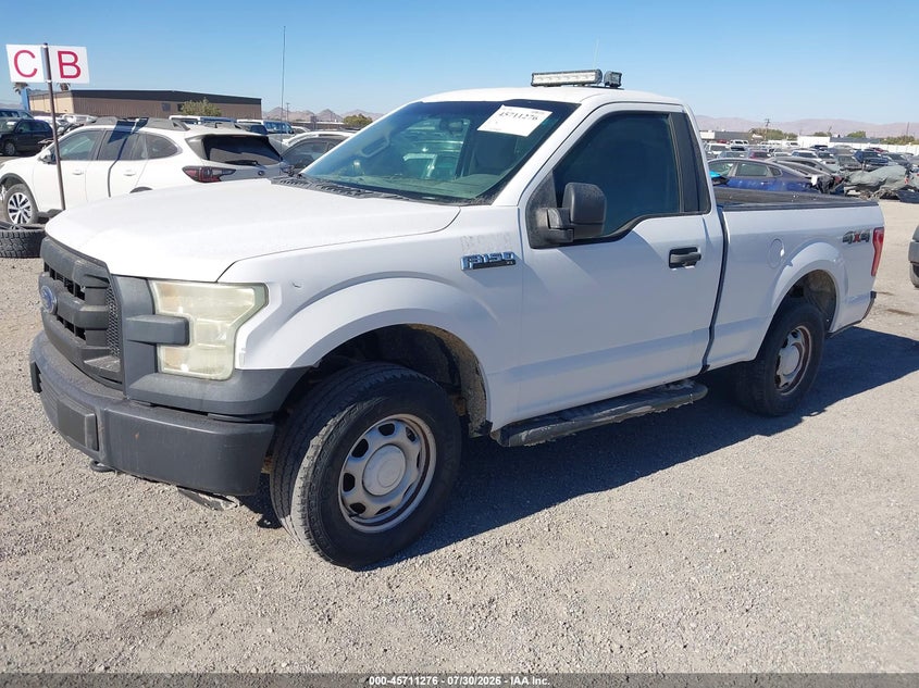 Vin: 1ftmf1e8xfkd29418, lot: 46209933, ford f-150 xl 20152