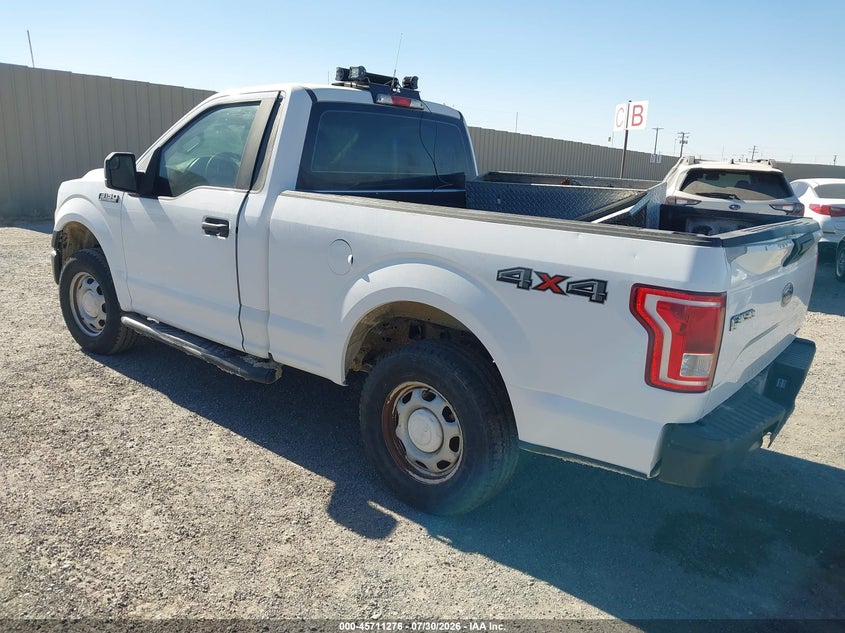 Vin: 1ftmf1e8xfkd29418, lot: 46209933, ford f-150 xl 20153